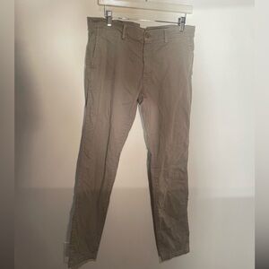 Emile Lafaurie khaki‎ Pants Cotton Blend 44